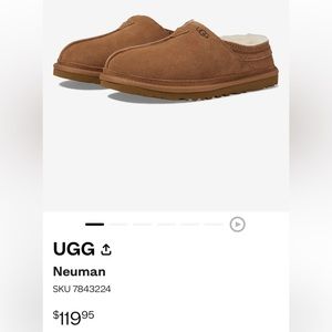 Men’s Ugg Neuman slipper